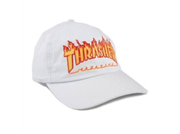 BON THRASHER DAD HAT FLAMES